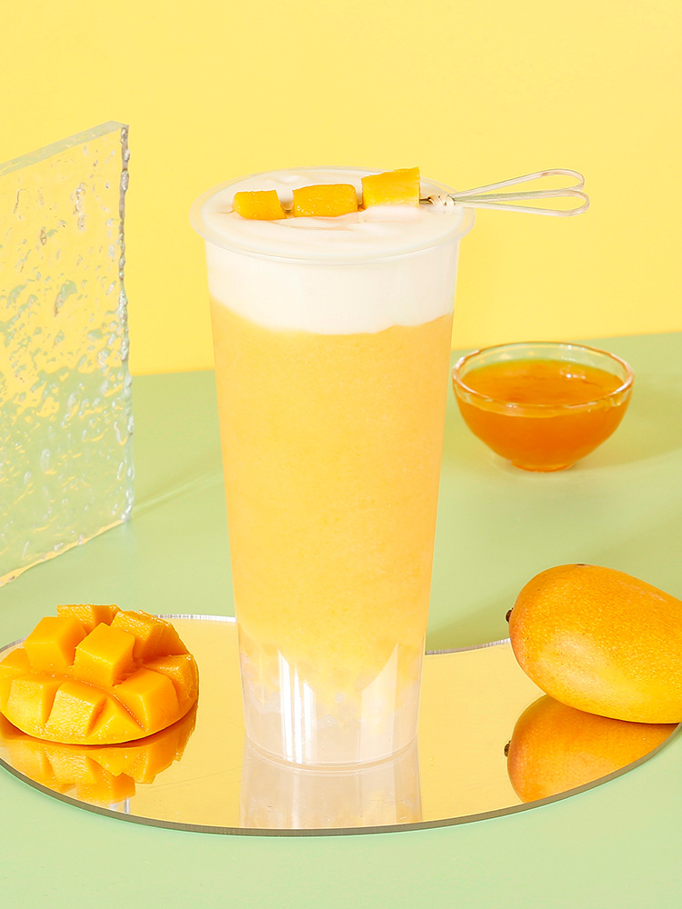 芒果果酱果粒果露果泥 杨枝甘露原材料芝芝芒芒奶茶店专用原材料