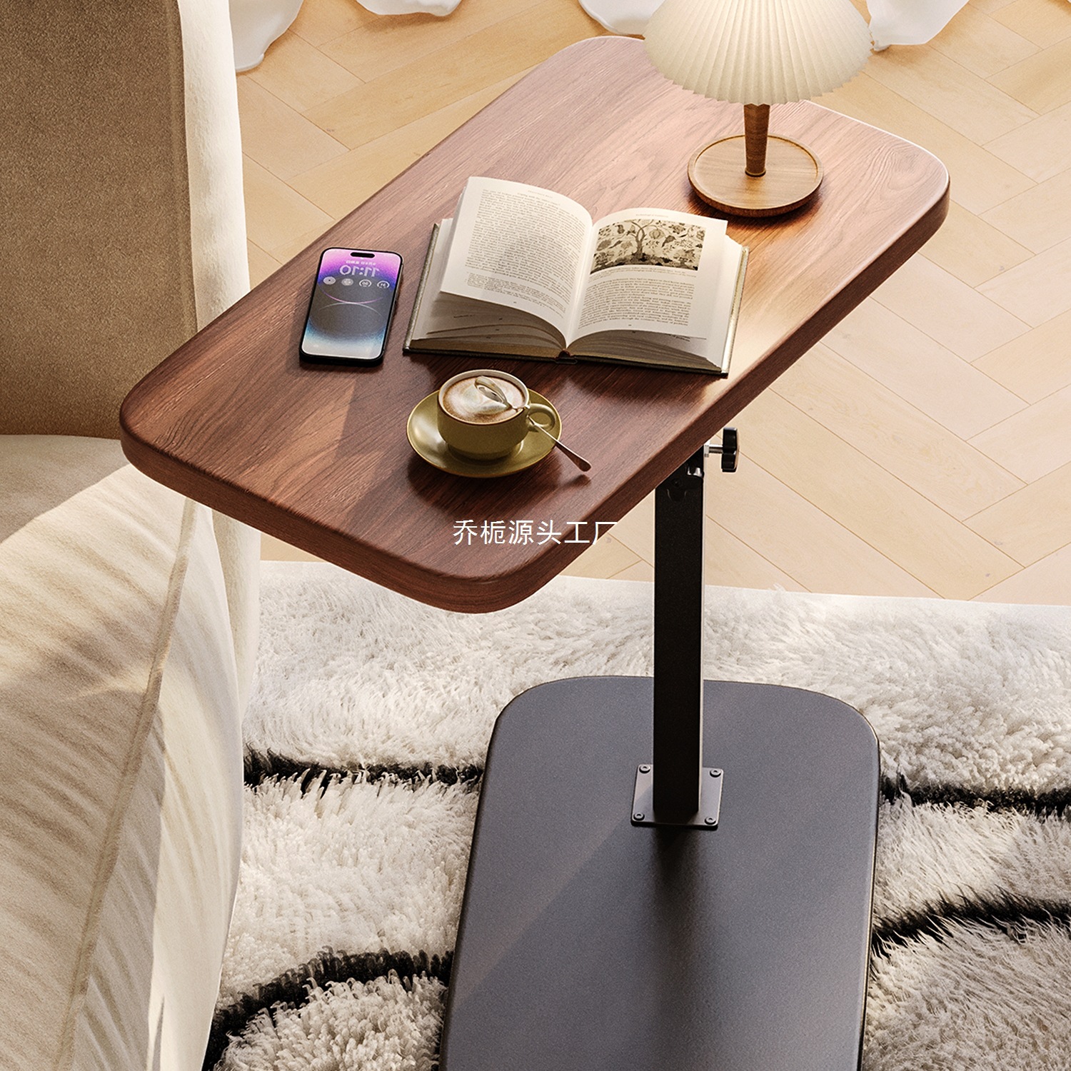 可升降沙发边几边桌客厅家用茶桌茶几小桌子卧室床边桌床头置物架