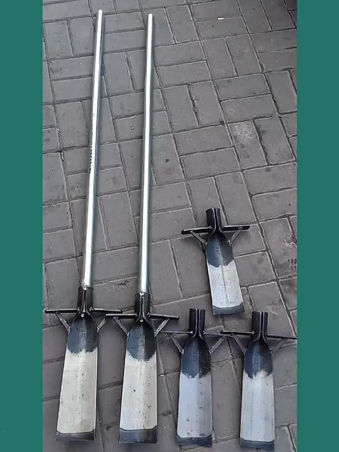 起树铲苗圃挖深沟洞沟户外铁锹种树移苗器深坑开荒移树苗园林工具