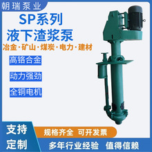 SP型立式耐磨渣浆泵液下式扫地泵旋流器细沙回收抽沙泵