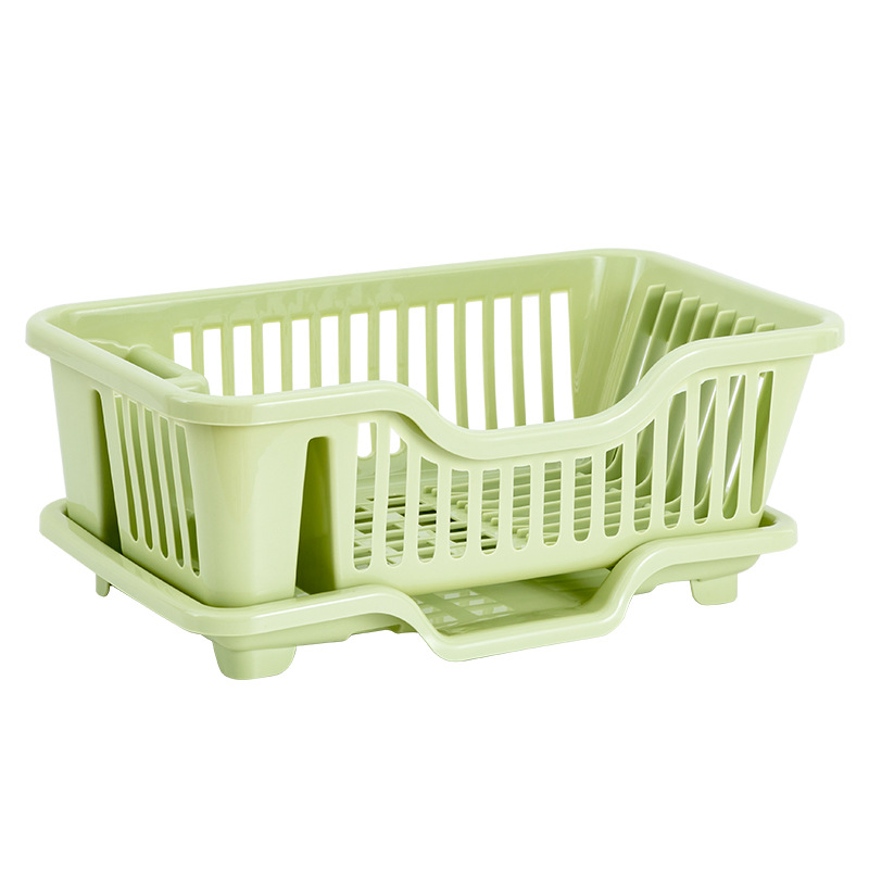 Thickened Draining Bowl Rack Plastic Single-Layer Drip Dish Rack Tableware Storage Storage Rack Kitchen Dish Rack Storage 0594