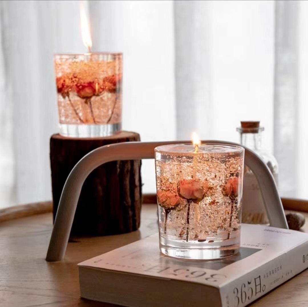 水晶蜡 免加热果冻蜡低温果冻蜡 牙膏蜡 diy手工蜡烛原料 100ml