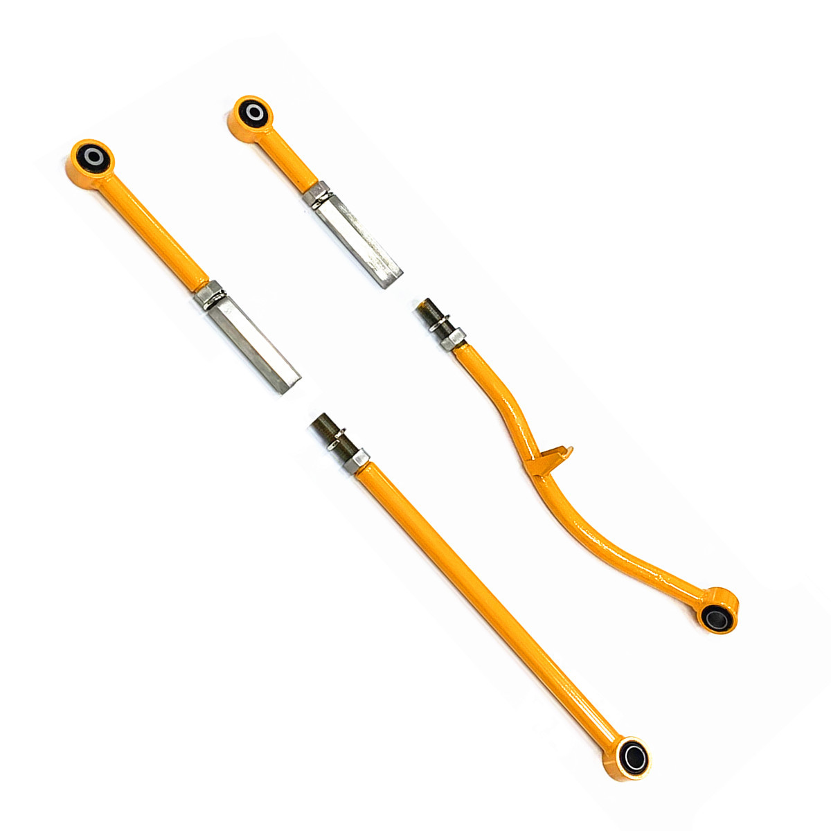 途乐y60汽车越野车改装升高斜杆底盘前后桥可调止推杆平衡杆