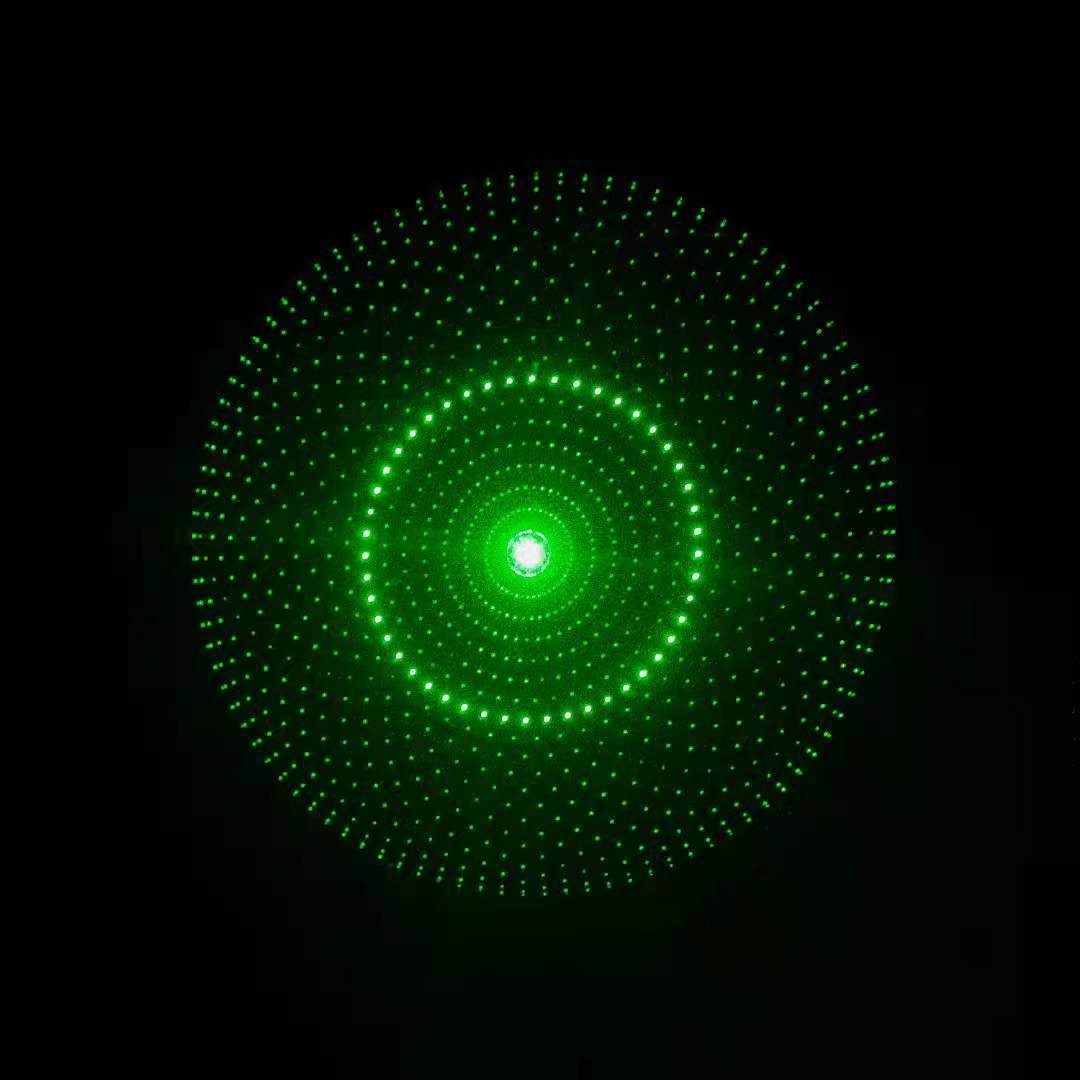 激光灯光栅片圆圈点点衍射片 doe绕射镜片g30024