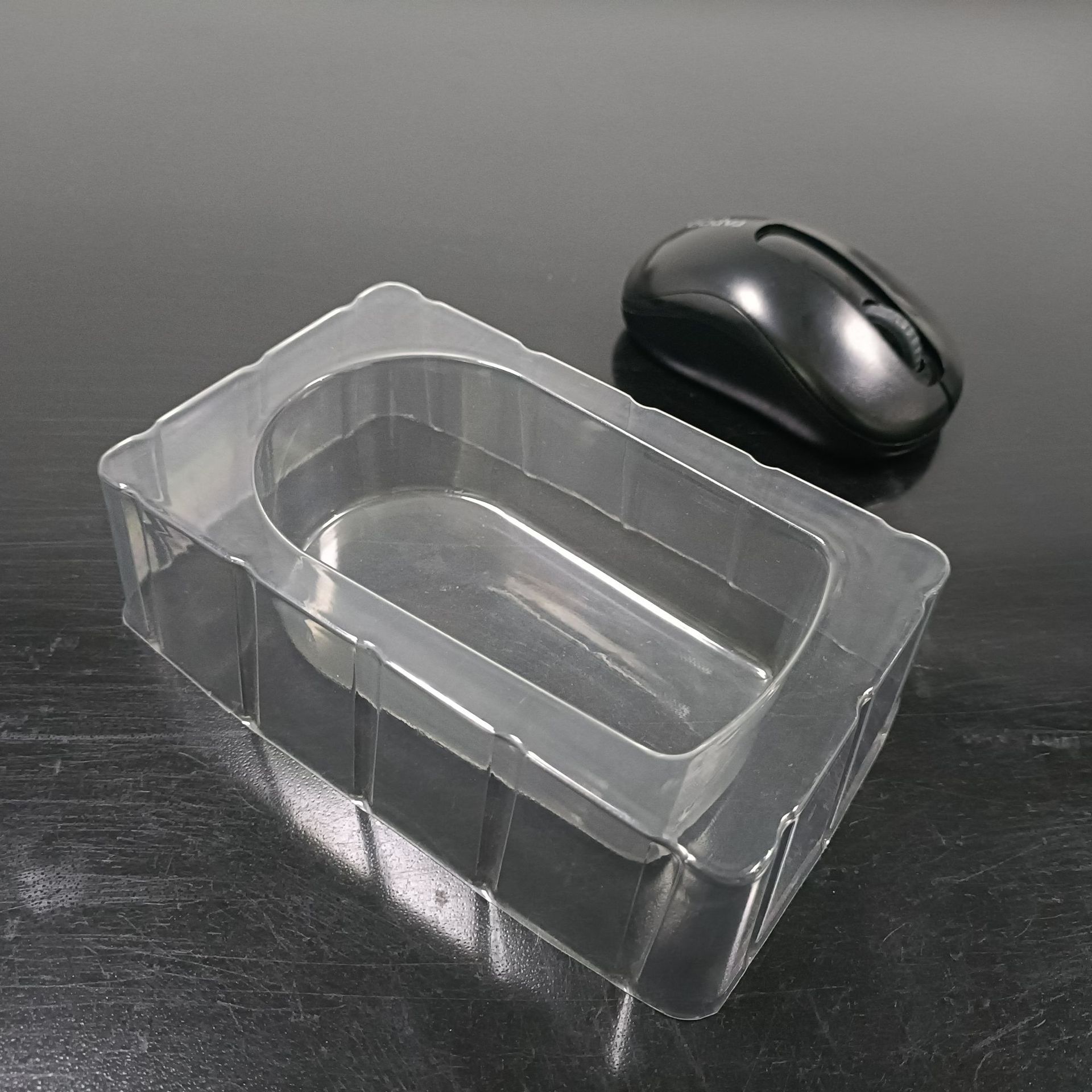 专业定制鼠标吸塑内托 pet透明吸塑罩吸塑泡壳 环保吸塑托盘包装