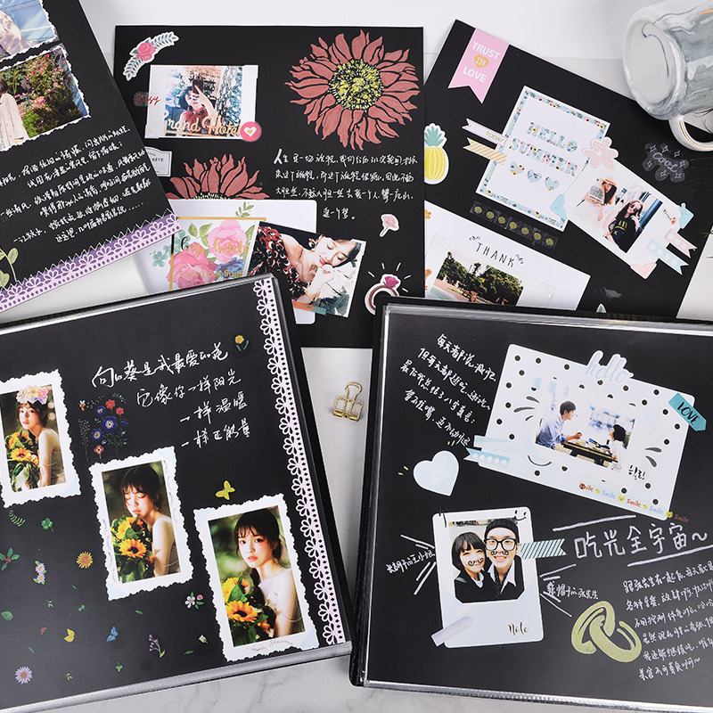 相册本diy手工相册制作毕业照片自制粘贴式材料包成长纪念册文化