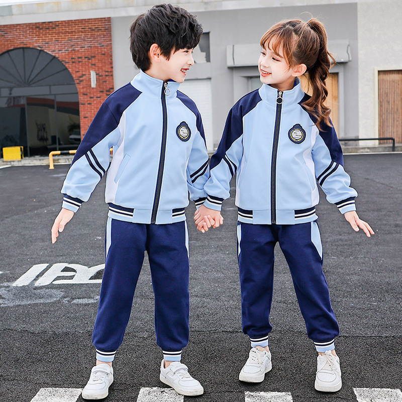 小学生2022校服春秋装儿童班服秋冬季幼儿园园服运动英伦风三件套