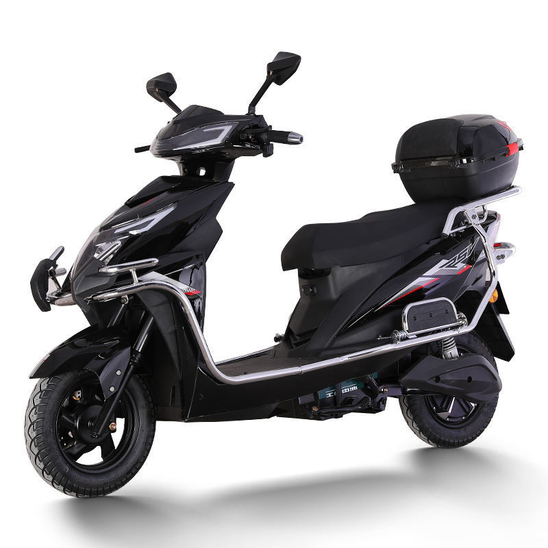 战神电动车60v72v成人男女电动摩托车外卖长跑王代步踏板电瓶车