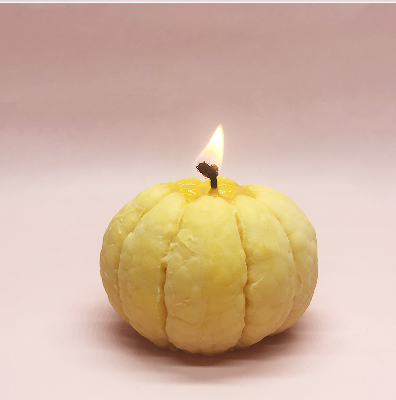 橘子蜡烛模具diy剥皮橘子肉水果蛋糕装饰桔子香薰蜡烛硅胶磨具