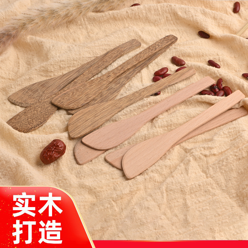 木质包饺子器挖馅勺混沌勺子做水饺馄饨馅铲馅料勺厨房小工具批发
