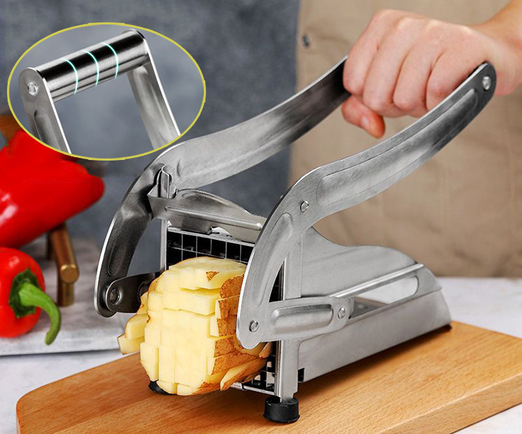 家用厨房薯条机 防滑商用法式薯条机 不锈钢土豆马铃薯黄瓜切条器