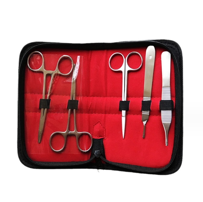 Surgical Suture Practice Equipment Package Foreign Trade Suture Training Instrument Bag Exercise Tool Suit Surgical Practice Silicone