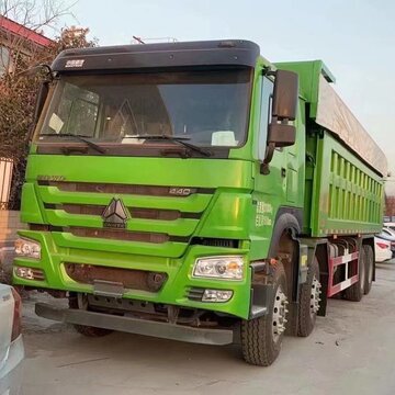 8米渣土车环保绿多台-阿里巴巴