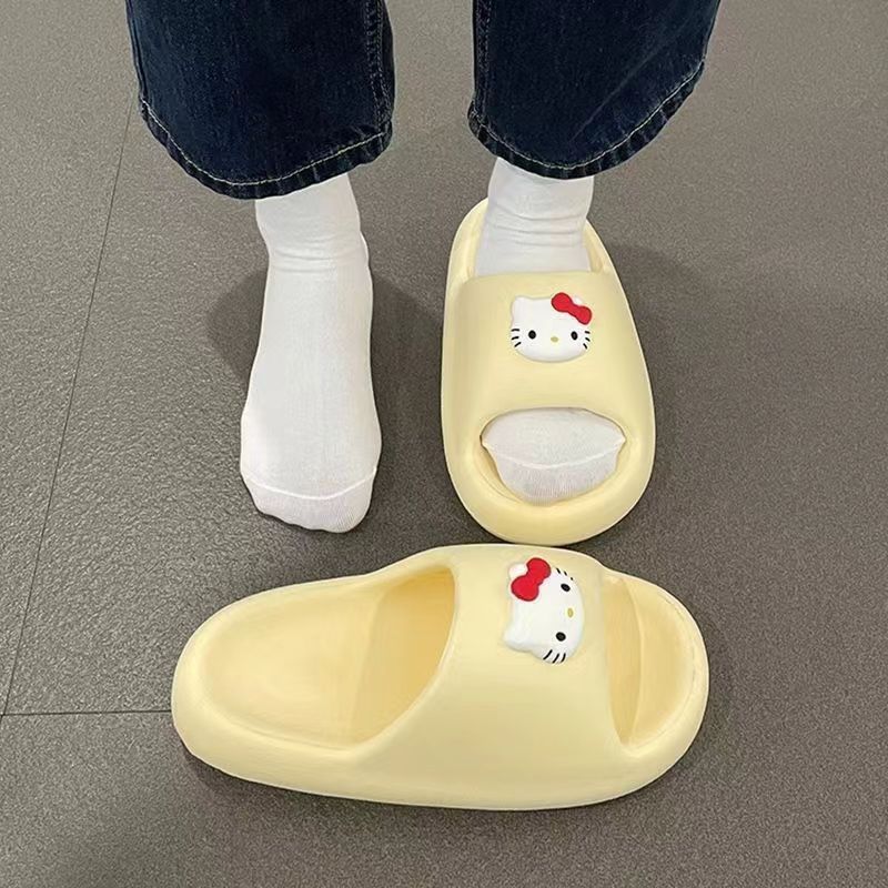 Eva Slippers for Women Summer New Indoor Mute Shit Feeling Thick Bottom Bathroom Bath Non-Slip Non-Stinky Feet Women's Sandals