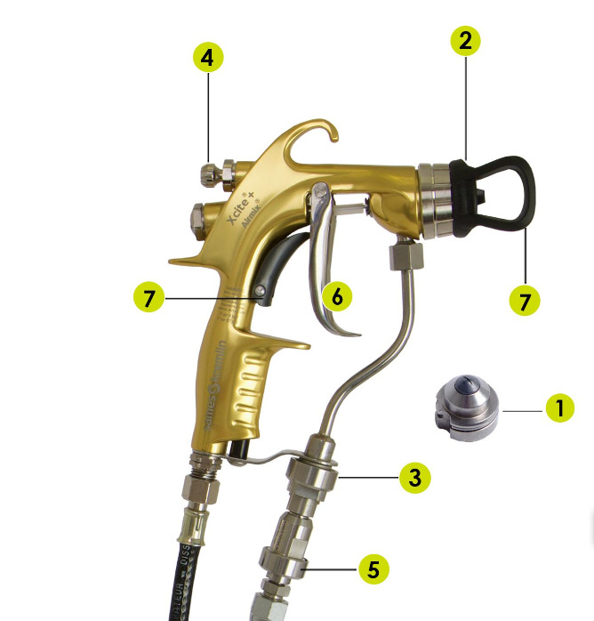法国 萨麦斯 xcite?  airmix?手动混气喷枪 克姆林混气喷枪