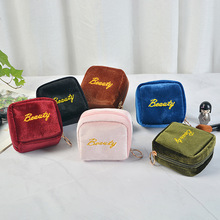 新款韩版整理便携月事卫生巾生理包口红包手拿包中包收纳小化妆包