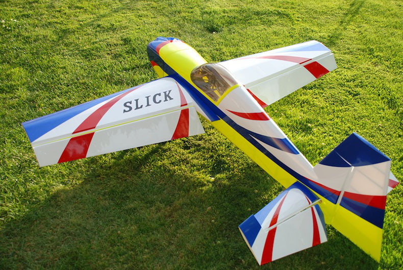 电动航模飞机 slick ep 70" 1778mm翼展 轻木固定翼蒙皮飞机