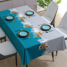 桌布免洗防水防油防烫餐桌台布桌垫茶几垫长方形客厅pvc家用餐布
