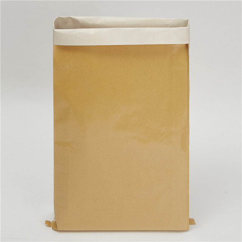 25KG防水牛皮纸塑复合砂浆水泥蛇皮编织袋加厚塑料阀口包装袋