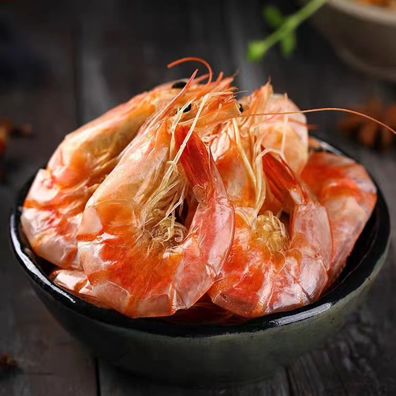烤虾加工定制即食炭烤对虾干货特南美白对虾干贴牌定制餐饮生鲜