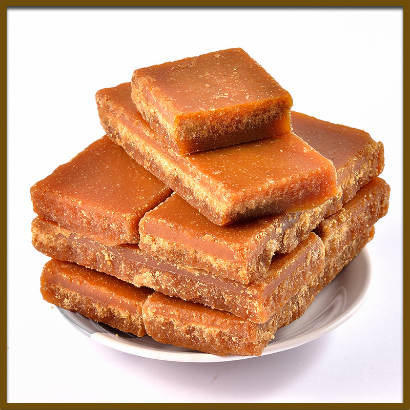 广西甘蔗冰红糖土红糖纯手工老红糖块批发姨妈黑糖块黄糖