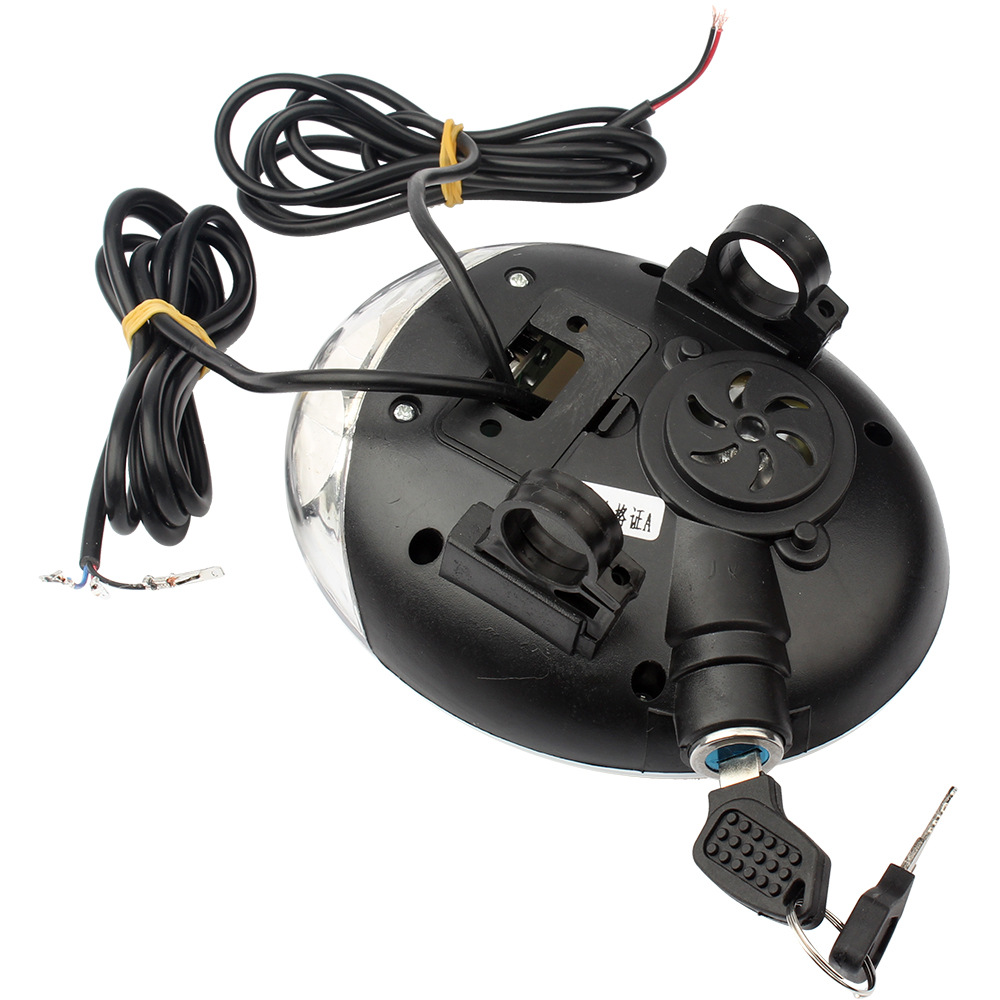 滑板车迷你电动车配件 24v小海豚仪表显示盘三合一喇叭仪表前大灯