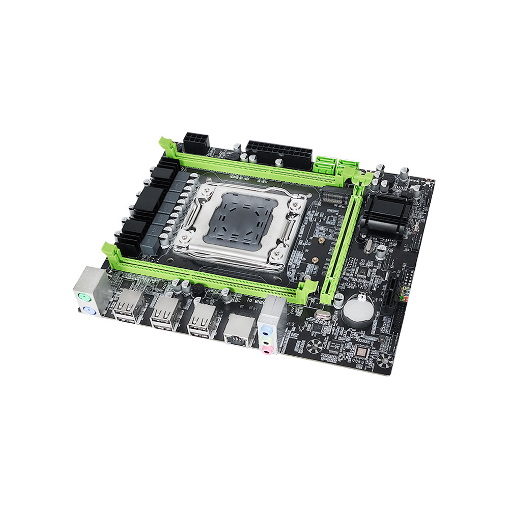 x79主板台式电脑双路游戏多开工作室2011针至强e52680