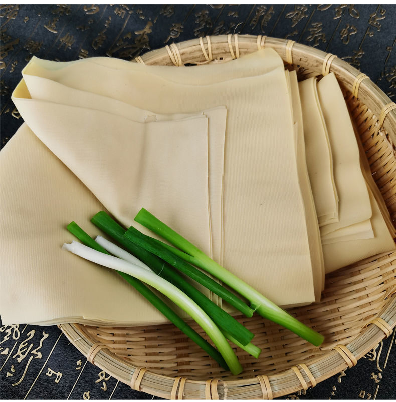 豆皮千张锦州干豆腐东北特产干豆豆干卷黄豆真空豆腐皮包邮代发厂