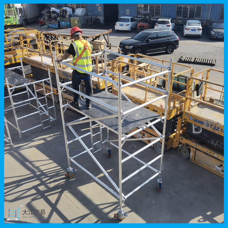 3米铝合金脚手架2.0*1.35*3.0m双宽可租赁深圳大江建筑设备