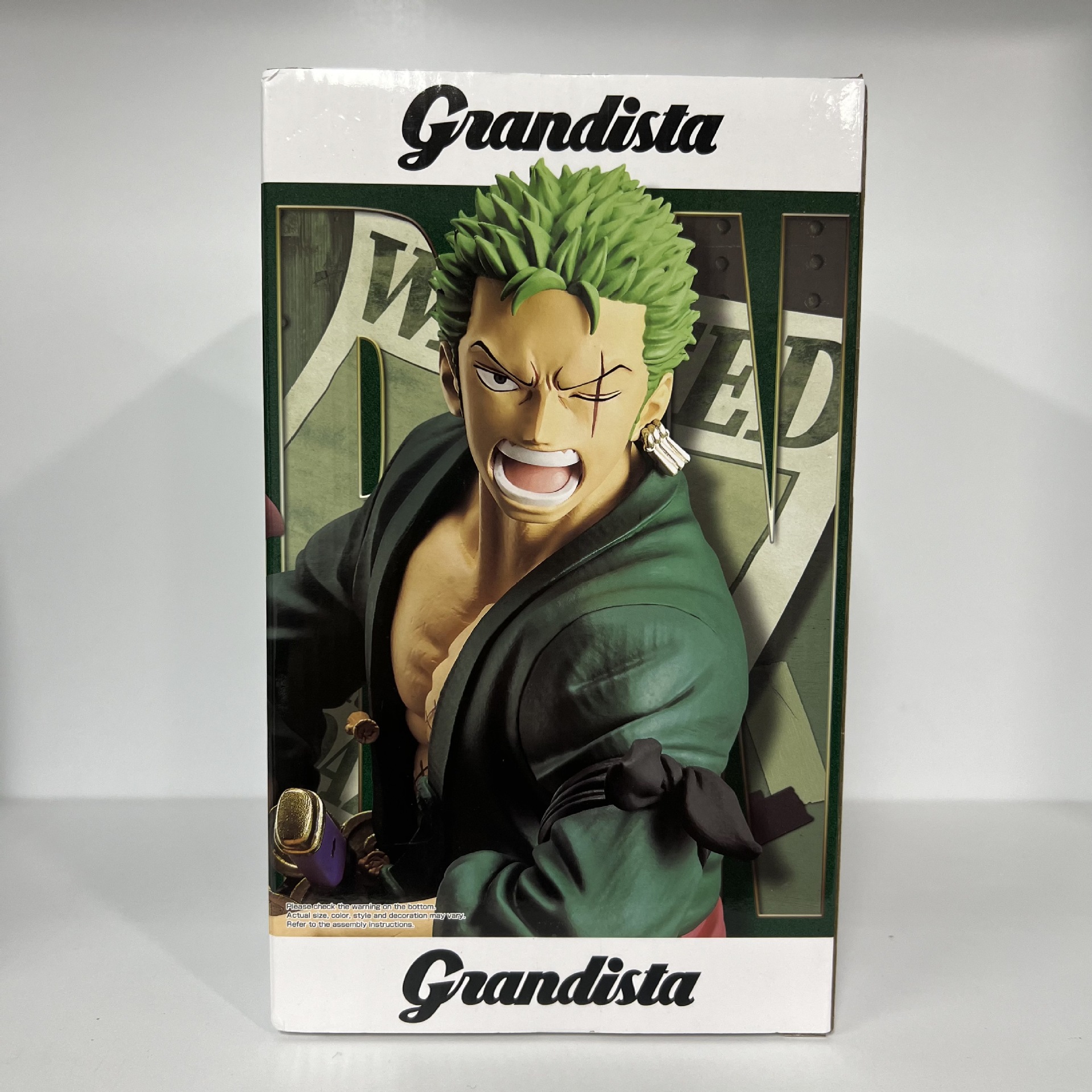 万代全新现货眼镜厂海贼王grandista伟大航路的男人索隆手办-阿里巴巴