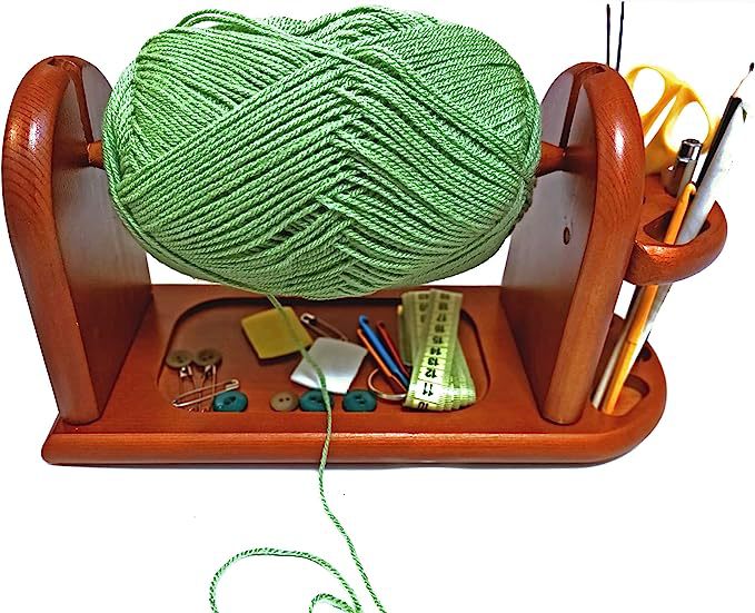 毛线轴实木质线轴架子线材收纳架手工工具diy绕线轴架线架家用