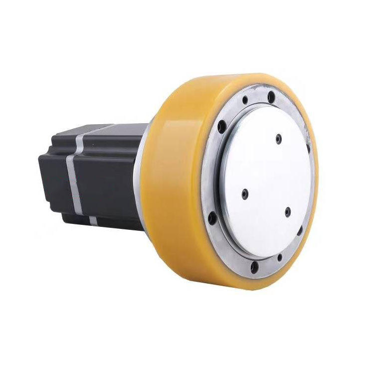 格瓦差速轮行星减速机agv驱动轮径160包胶48v低压伺服电机