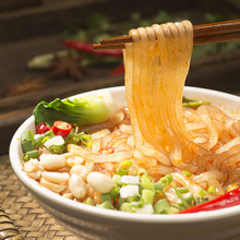 新货福建宁德福安特产霞浦寿宁地瓜宽粉条红薯粉丝 手工粉扣 1斤