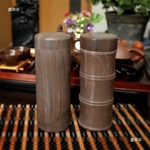 【清幽】木鱼石水杯无蜡手工茶杯子直身杯包邮非紫砂宣旭石材