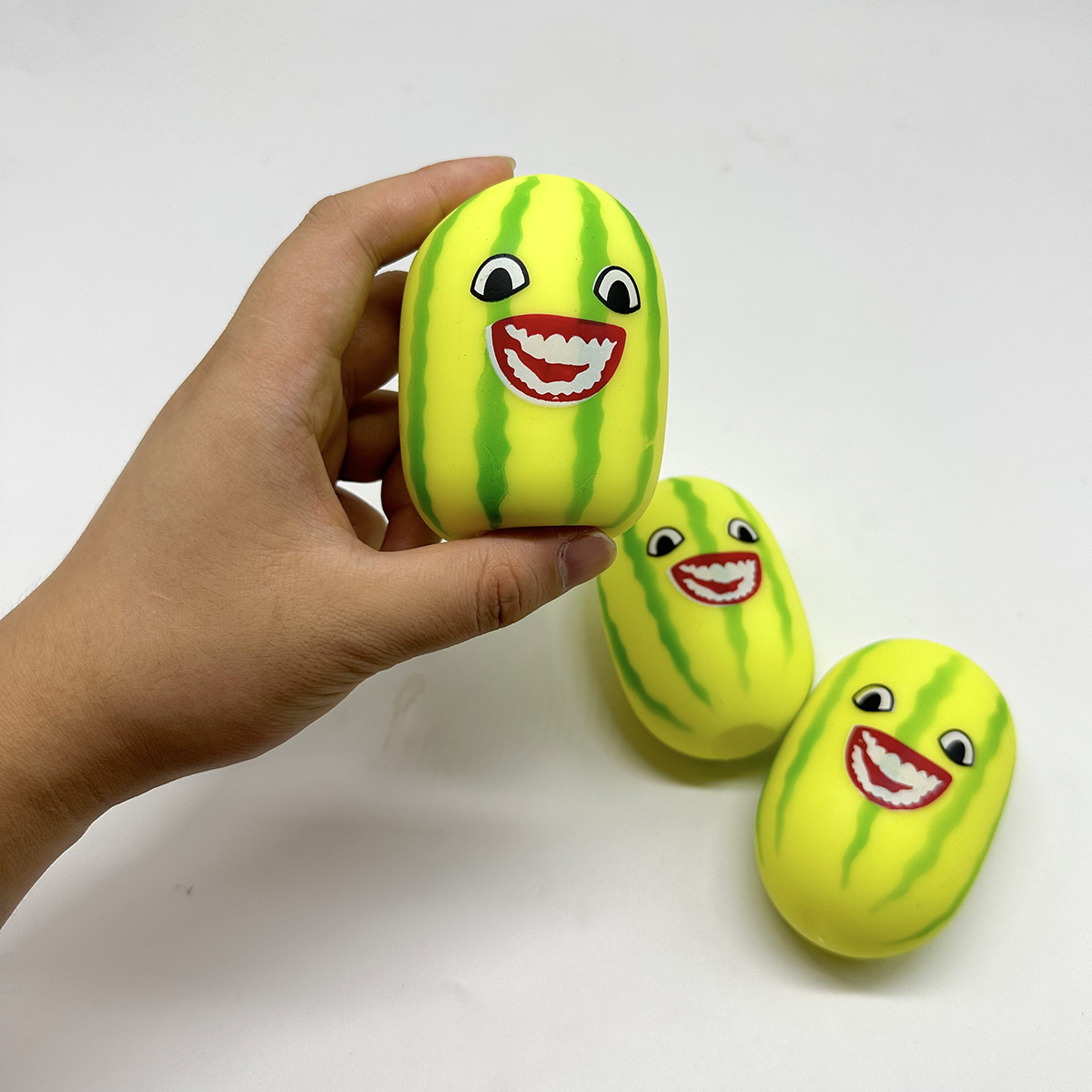 Watermelon Strip Squeezing Toy New Xiaohongshu Hot Sale Vent Toys Feel Good Decompression Stall Good Hot Selling Factory