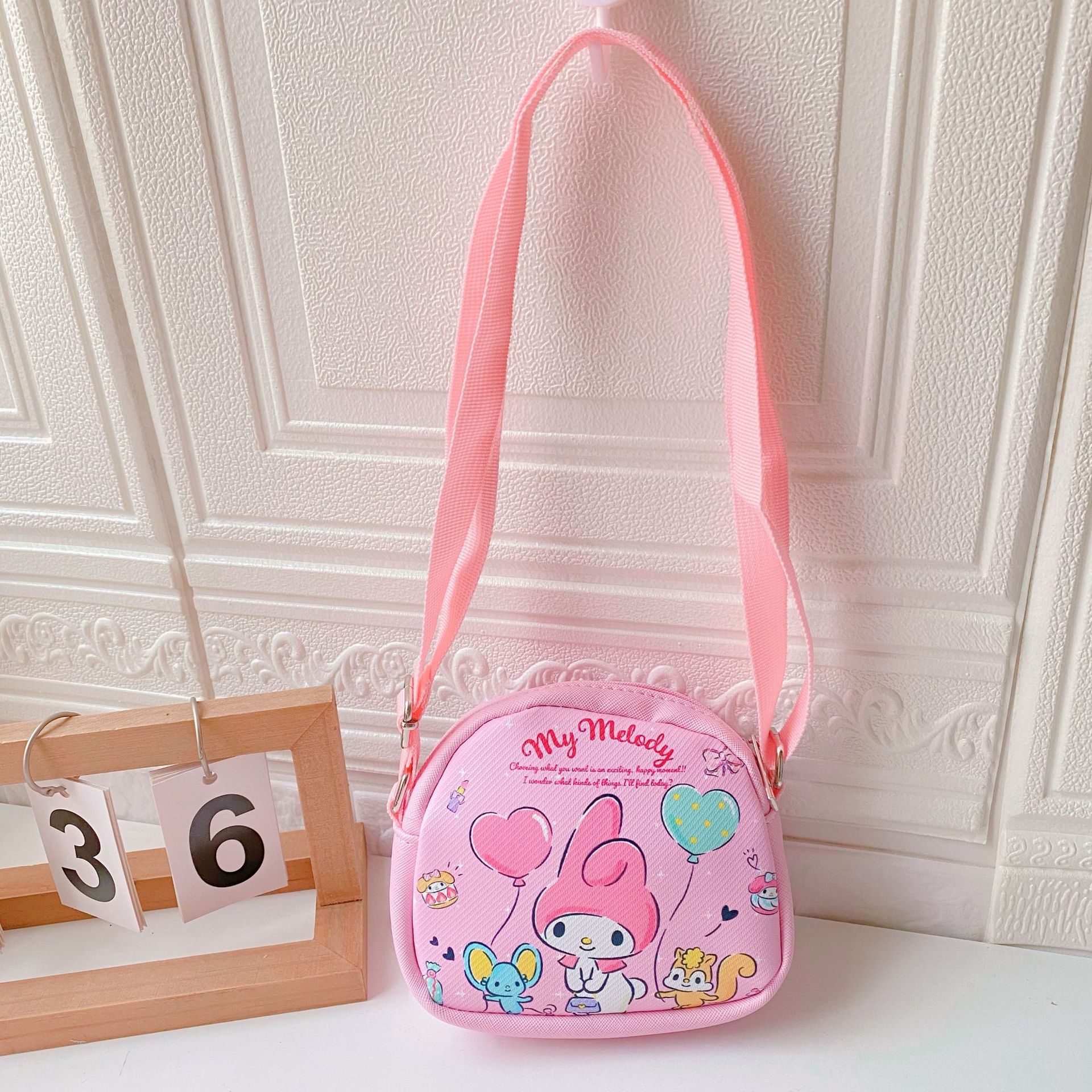 Cartoon Japanese Style Clow M Kid's Messenger Bag out Shoulder Bag Travel Carrying Storage Tissue Change Small Backpack