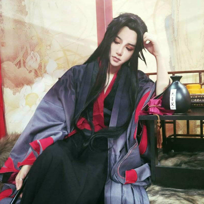 魔道cos服祖师夷陵老祖蓝忘机魏无羡c服cosplay古装汉服男女全套
