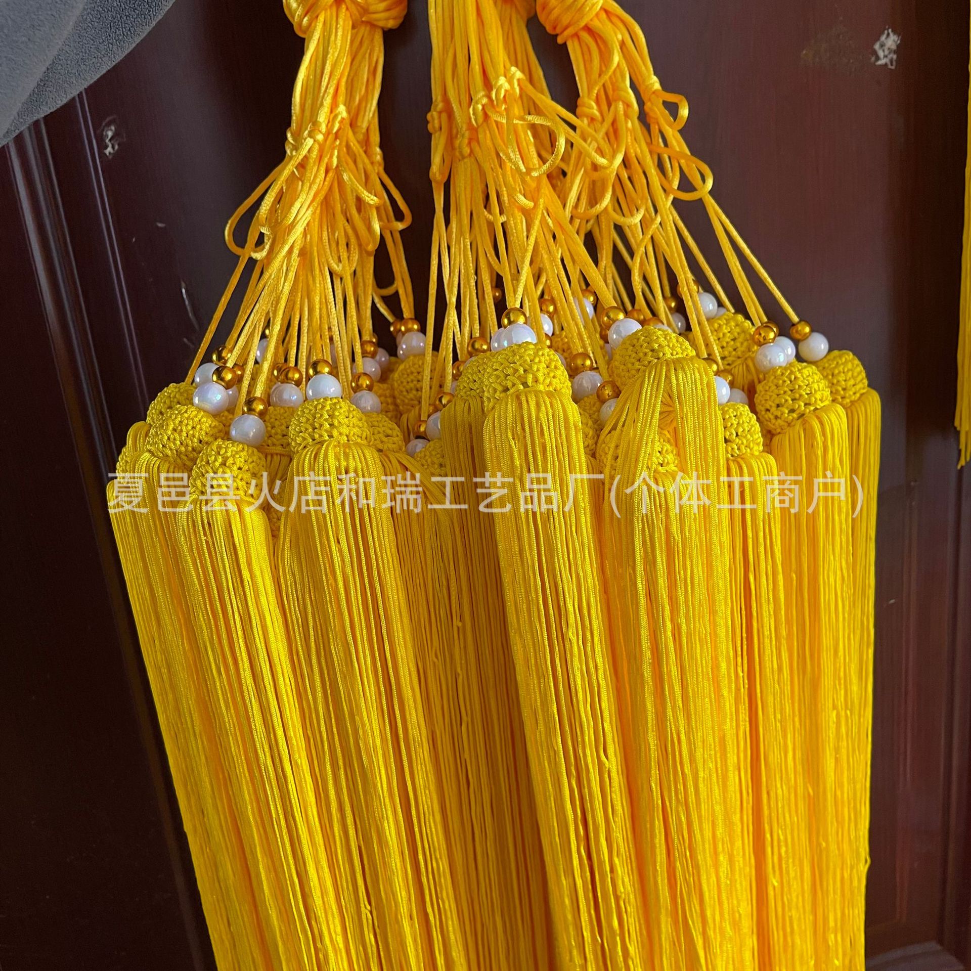 高档锦旗穗子三角旗流动红旗空白旗龙须饰品手工锦旗穗中国结吊穗