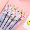 lovely student ball pen Cartoon Stationery ball pen Sequins Multicolor Pressing Oil pen wholesale lovely student ball pen Cartoon Stationery ball pen Sequins Multicolor Pressing Oil pen wholesale