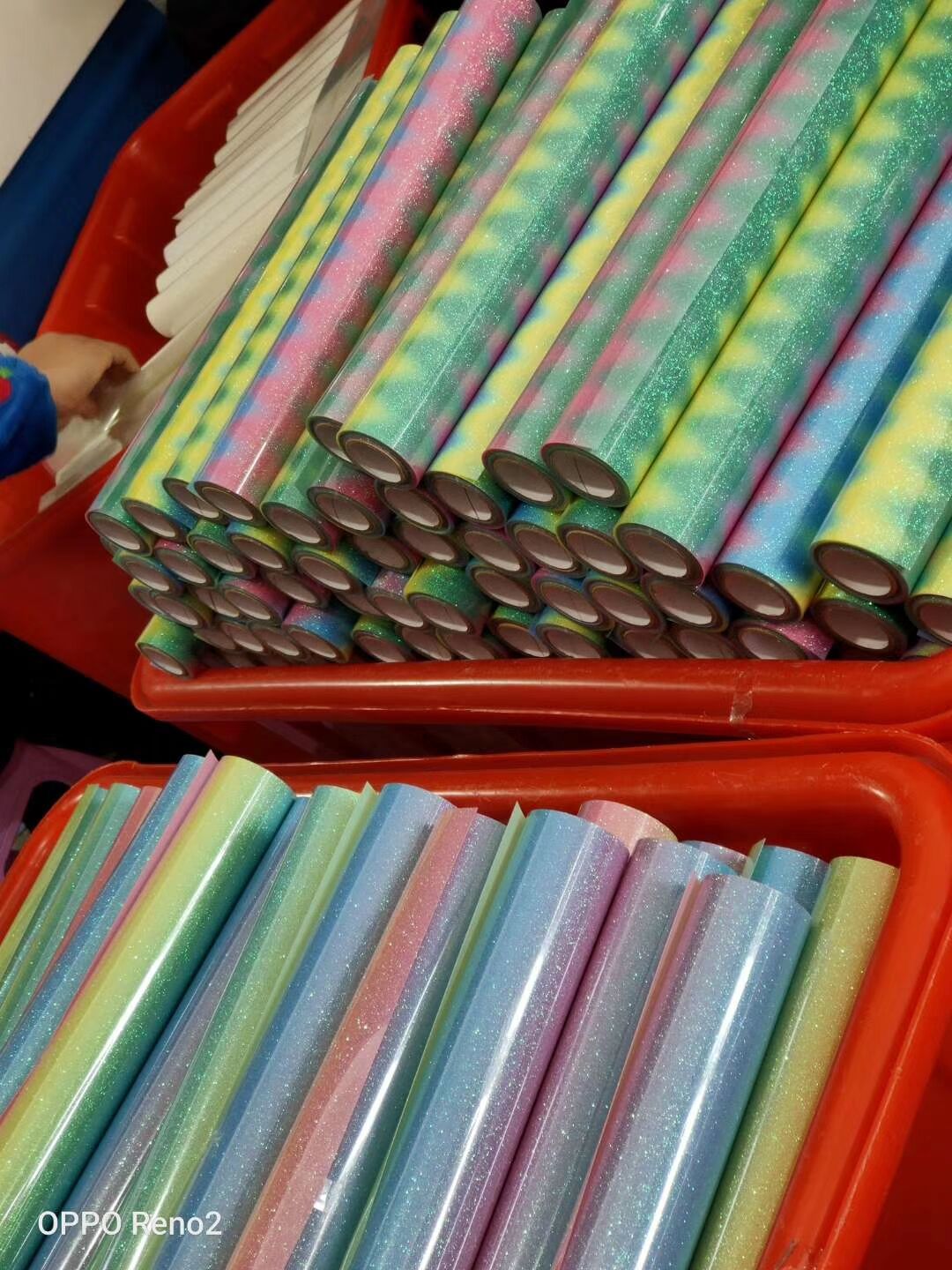 厂家批发pupvc热转印刻字膜 服装烫印膜粘贴膜 销售定位膜打印膜