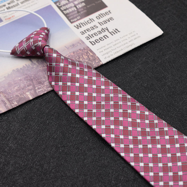 儿童领带 简便皮筋小领带 幼儿园小学生懒人领带