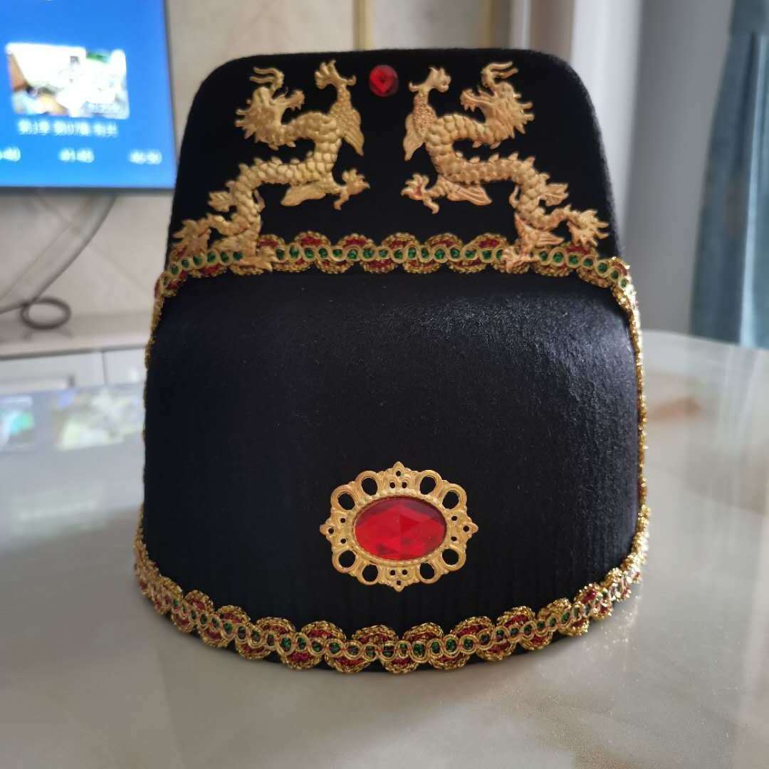 儿童成人古代官员帽 员外锦衣卫龙帽 东厂公公帽书生帽侠客帽汉