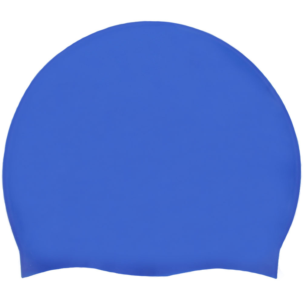 Wholesale Swimming Cap Elastic Large Non-Tight Head Swimming Cap Extra Large Men and Women Children Adult Universal Silicone Swimming Cap