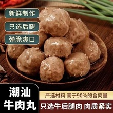 正宗潮汕牛肉丸牛筋丸火锅烧烤关东煮食材批发商用肉丸子