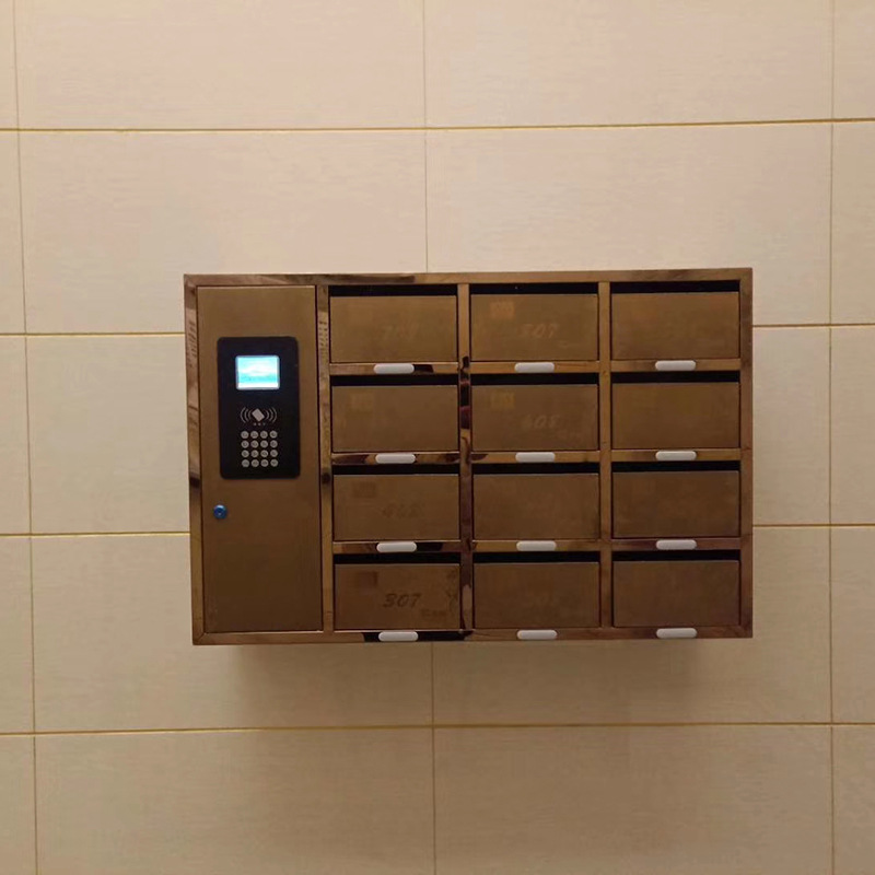 鑫瑞隆201信报箱不锈钢信报箱室外防雨信报箱别墅信奶箱挂墙落地