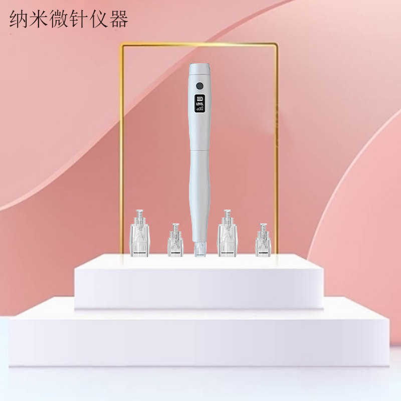 家用纳米水光枪钒钛皮肤中胚层纳晶美容导入仪祛痘祛斑纳米微晶笔