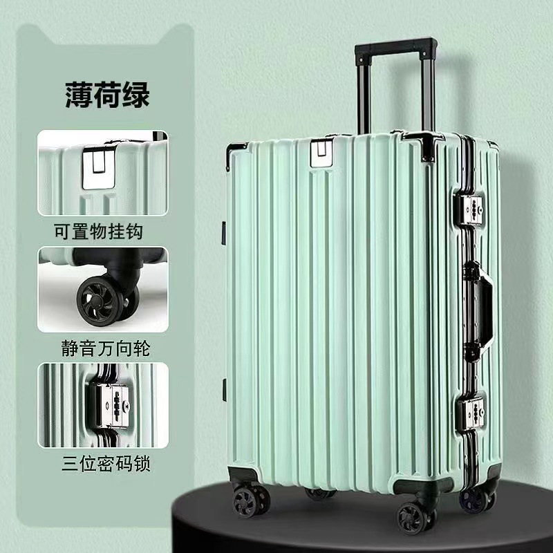 Business Travel Suitcase Adult Large Capacity Trolley Case 20-Inch Children's Luggage Student Password Suitcase Boarding Bag