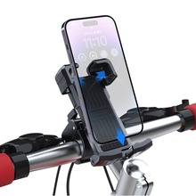 山地自行车防震手机支架摩托车电动车骑手导航固定可调节骑行支架