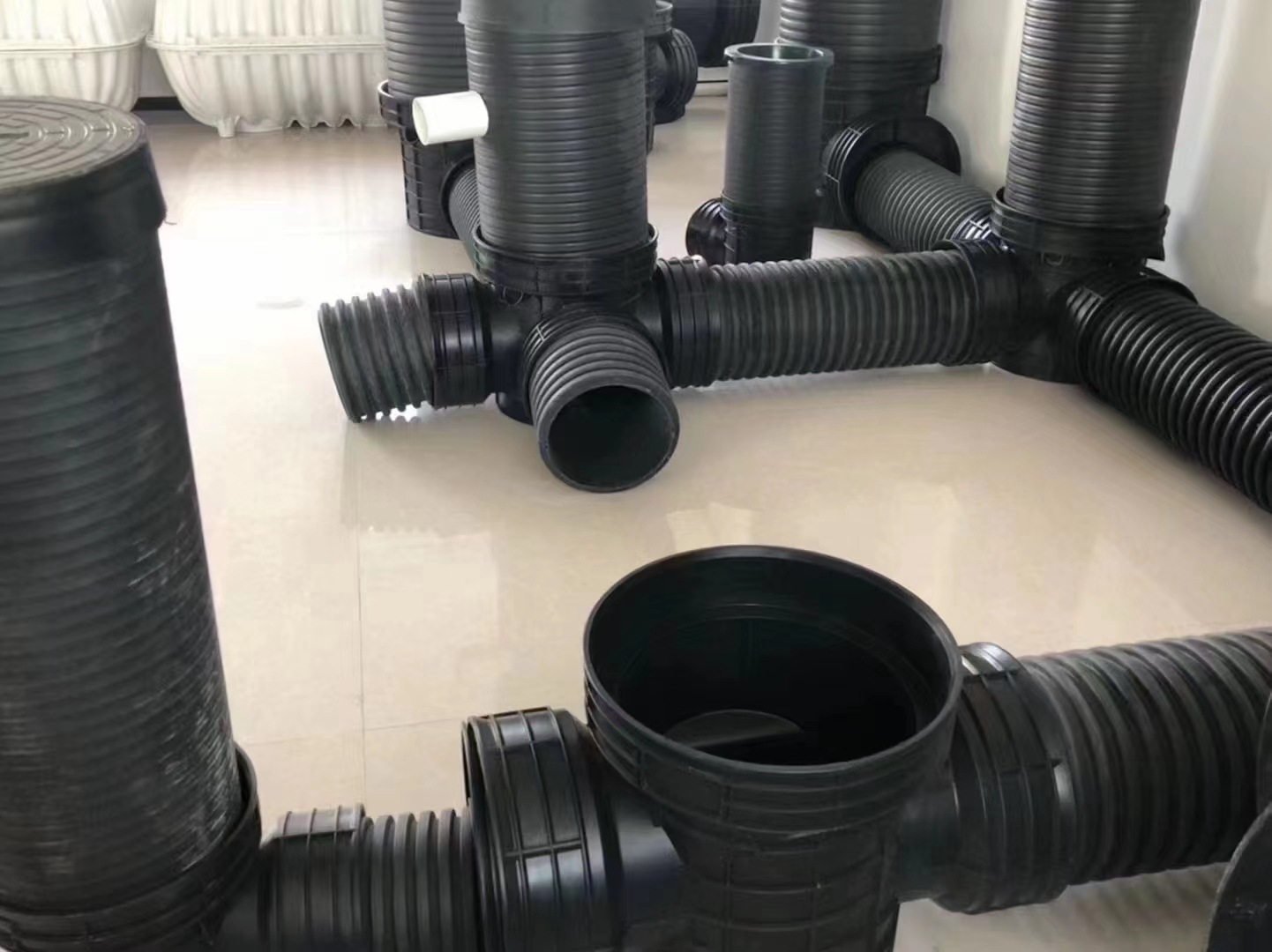 钢带管;缠绕管;双壁波纹管;cpvc电力管;钢丝网骨架管;塑料检查井;pe/p