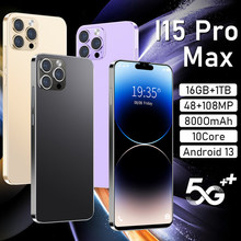 新款跨境I15 Pro Max手机 6.8寸1+16G内存一体机网络外贸安卓手机